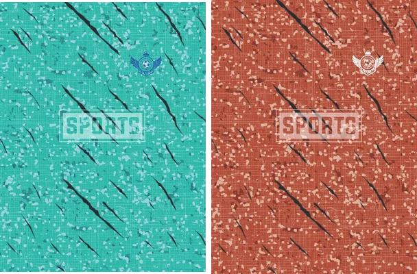 sports pattern glitter texture