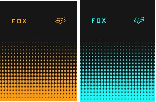 sports pattern gradient circles