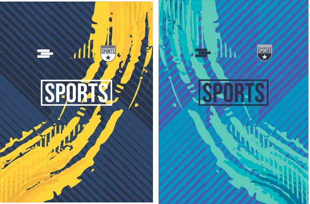 sports pattern grunge lines 2023