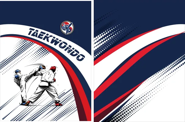 sports taekwondo pointillizer