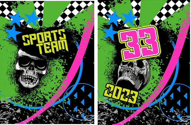 sports team 2023 grunge