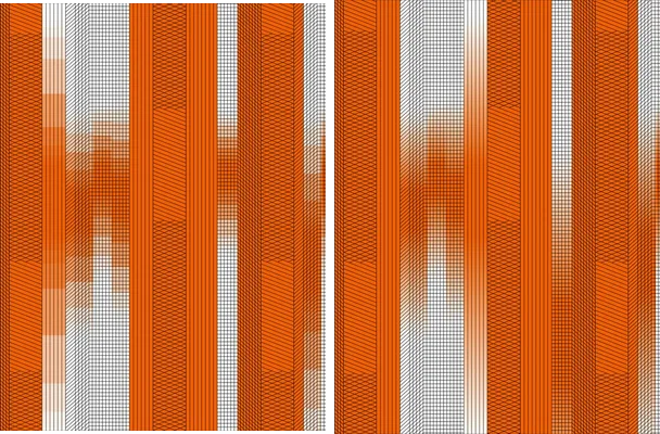 sports tennis lines orange
