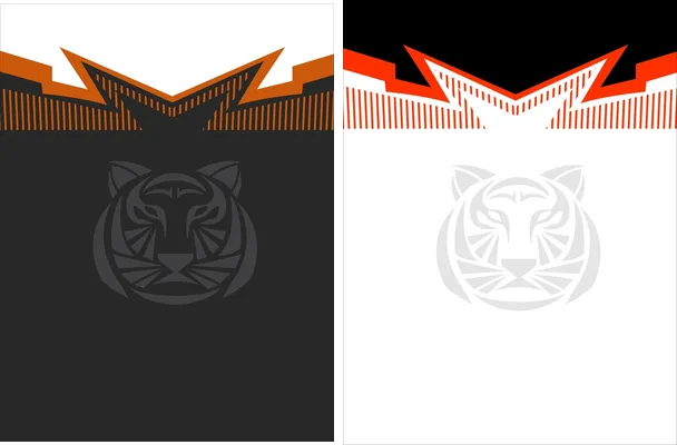 sports tigre geometric