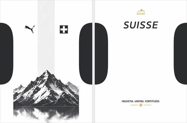 suiza design concept blue