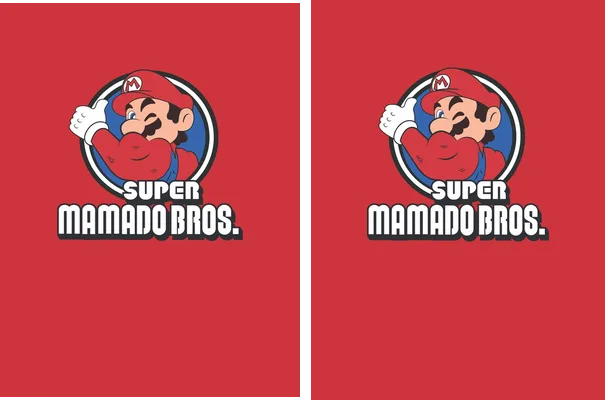 super mamado bros design