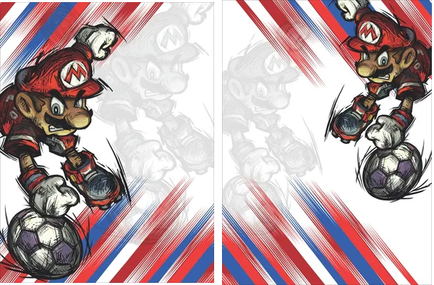 super mario design