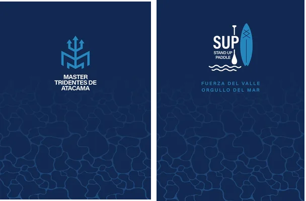 surfers blue concept