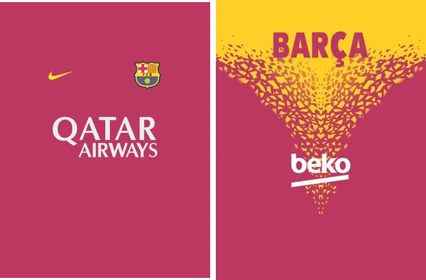 template barcelona 2015 entrenamiento