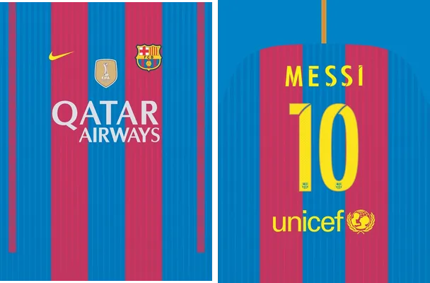 template barcelona 2016 17