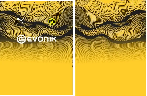template borussia dortmund