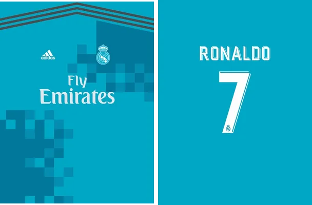 template camiseta real madrid 2017 18