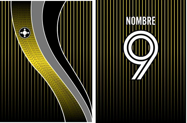 textura dark yellow template