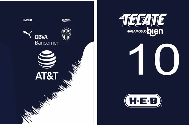 third kit rayados de monterrey 2018 19