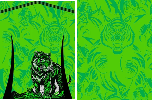 tiger concept green