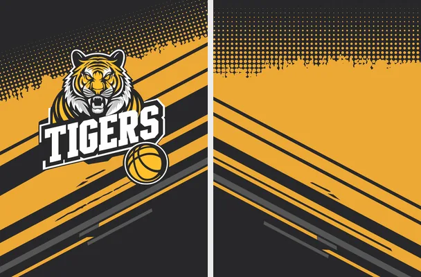 tigers basquetball desings