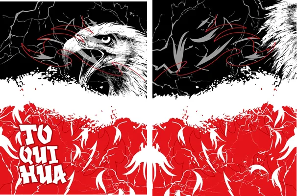 toquihua falcon black red