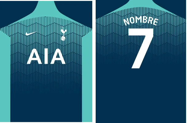 tottenham geo blue concept