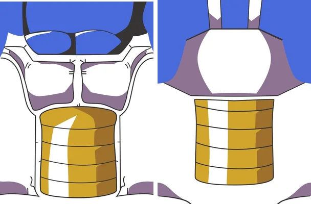 traje vegeta concept