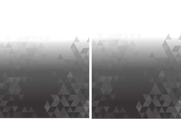 triangulos degrade