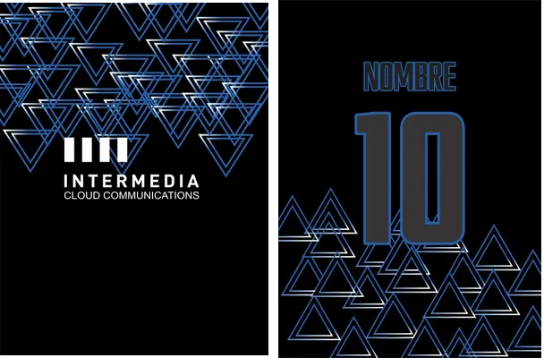 triangulos pattern personalizados 3