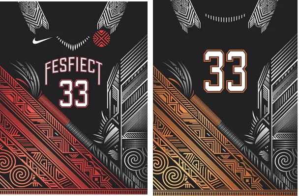 tribal futuristic design