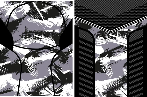 urban brush pattern