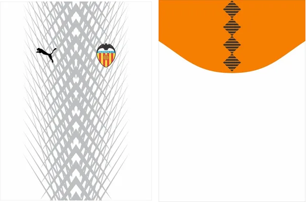 valencia fc 2020 21 concept vector free download