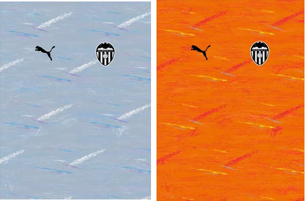 valencia fc 2020 21 third vector free download