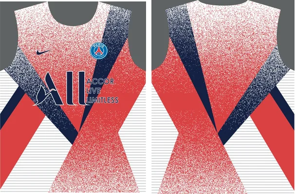 vector camiseta paris saint germain 2020 psg concept descargar gratis