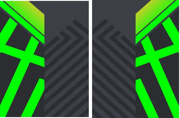 vector desings green
