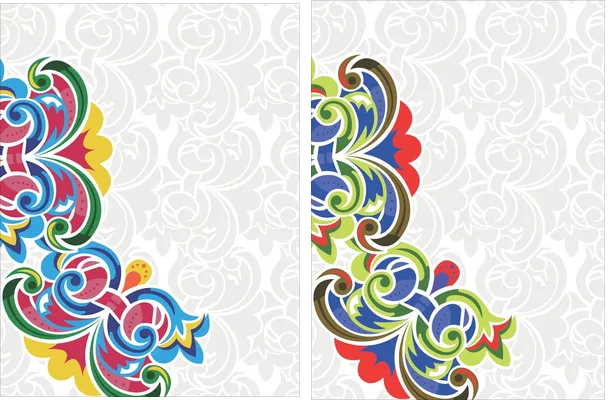 vector floral colors