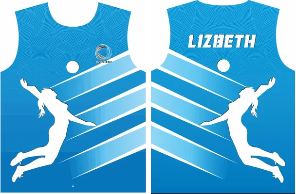 vector jersey para voley 2020