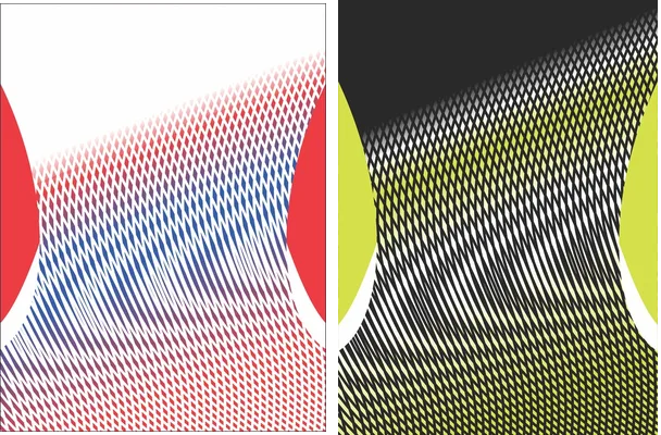 vector lineas degrade 2