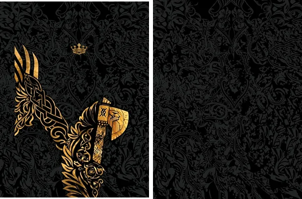 vikingos gold design