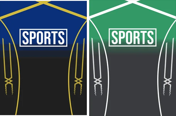 voley sports blue degrade