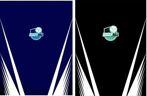 volleybal desings concept