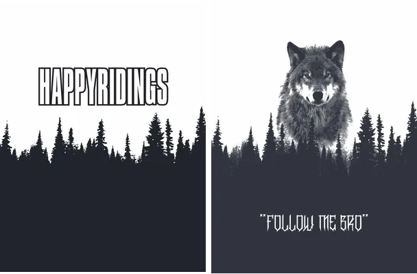 wolf bro design