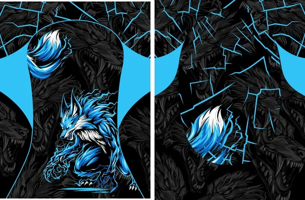 wolf interclasse black blue
