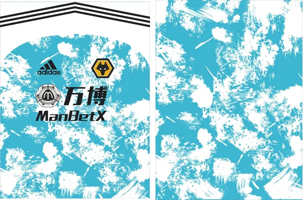 wolverhampton fc 2020 21 alternativa vector