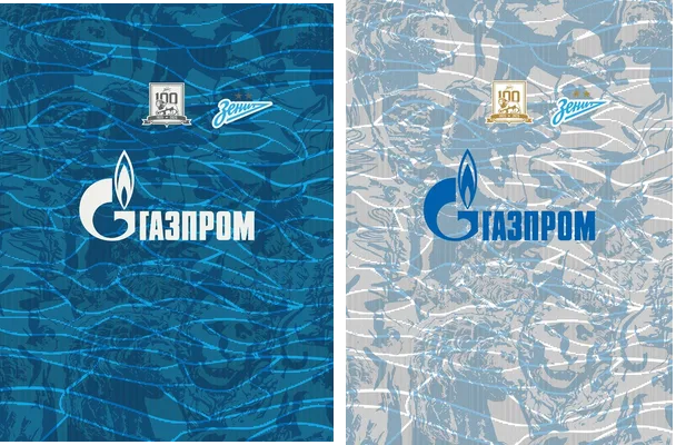 zenit home and away kit 24 25