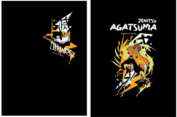 zenitsu agatsuma design